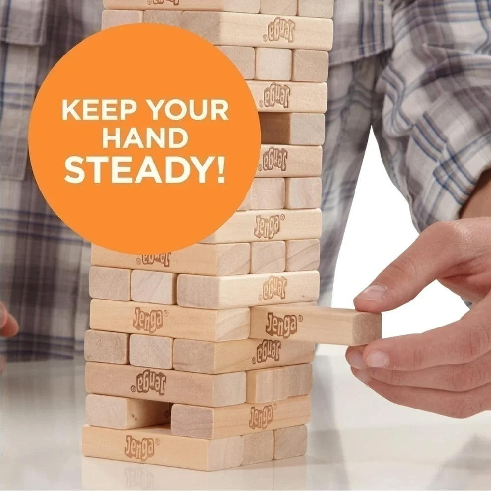 • Jenga • The Original Wood Block Game